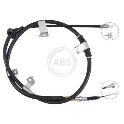 Cable de accionamiento, freno de estacionamiento A.B.S. K17636 Ordena Ya